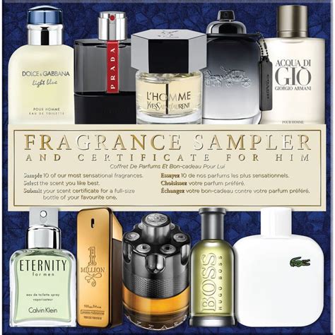 best men's cologne sampler.